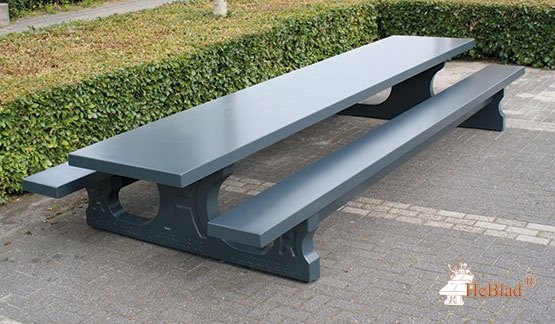 Betonnen picknicktafel antraciet XL