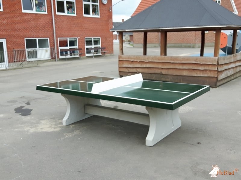 Spjald Skole fra / af  Spjald