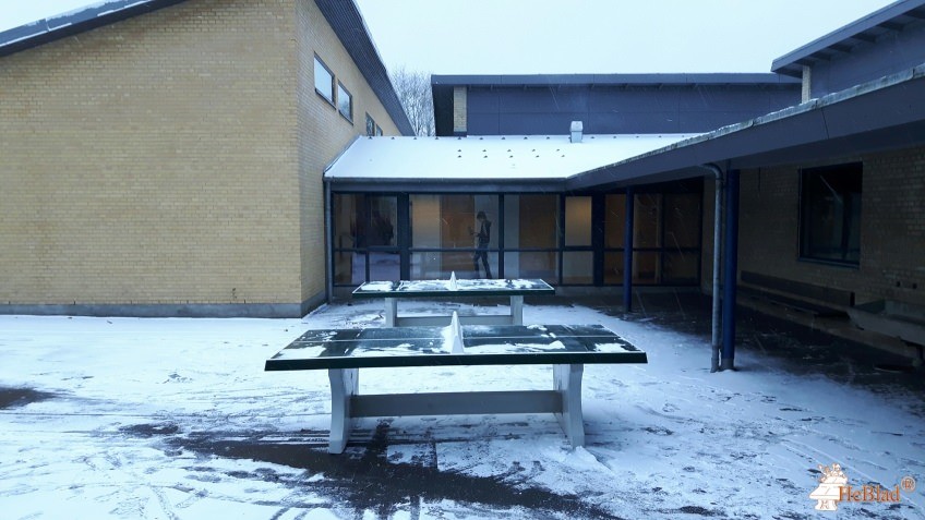 Sabro-Korsvejskolen fra / af  Rønde