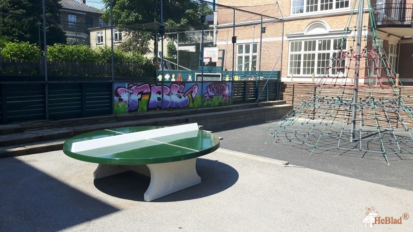 Frederik Barfods Skole fra / af  Frederiksberg C