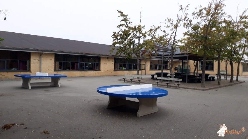 Skelgårdsskolen fra / af  Kastrup