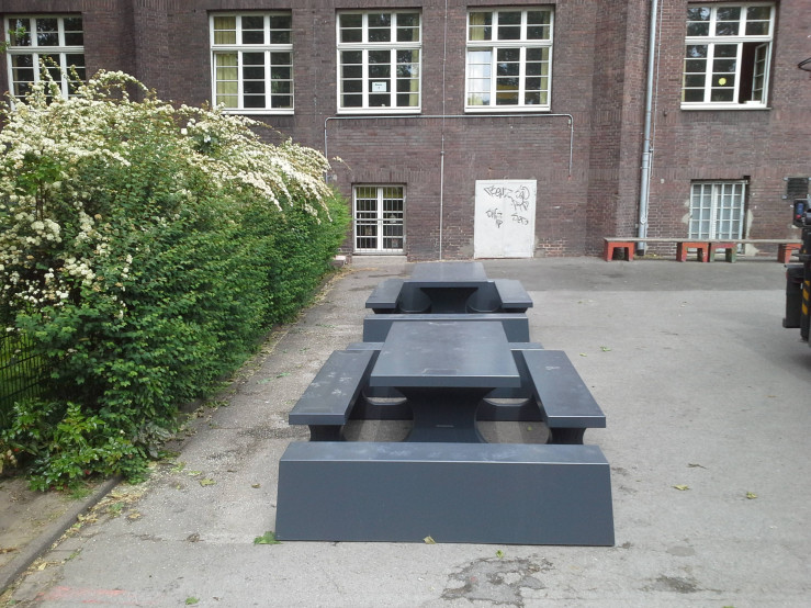 Betonbænk Antracit