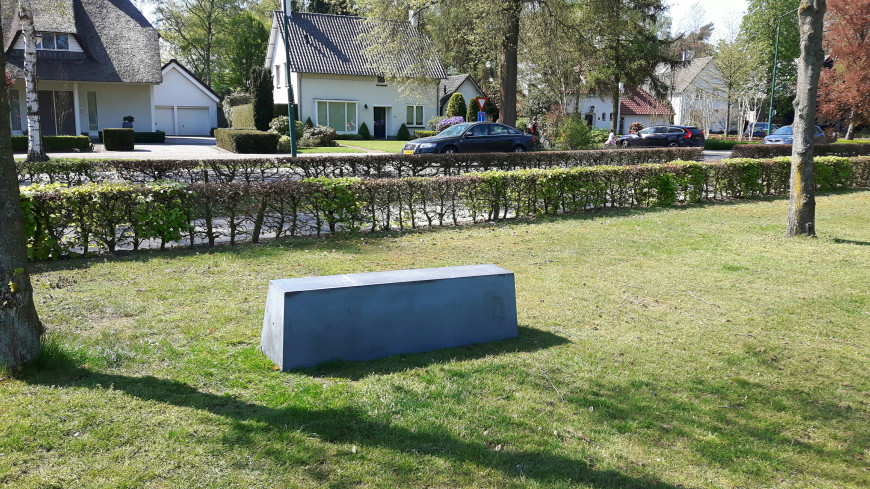 Betonbænk Antracit-Beton