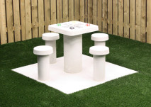 Ludo Spillebord rå beton