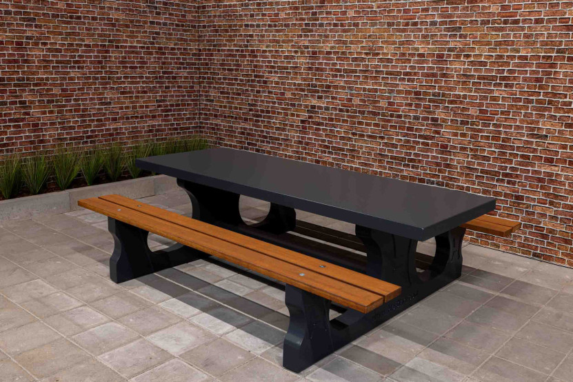 Picnic sæt DeLuxe Antracit 246cm