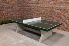 Beton bordtennisbord grøn til udendørs brug