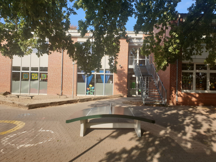 Fodvolleyballbord Grøn