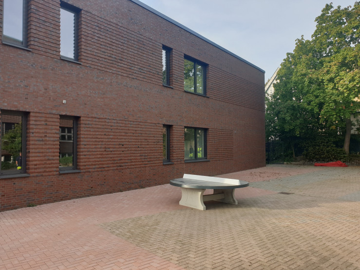 Rundt Bordtennisbord Antracit