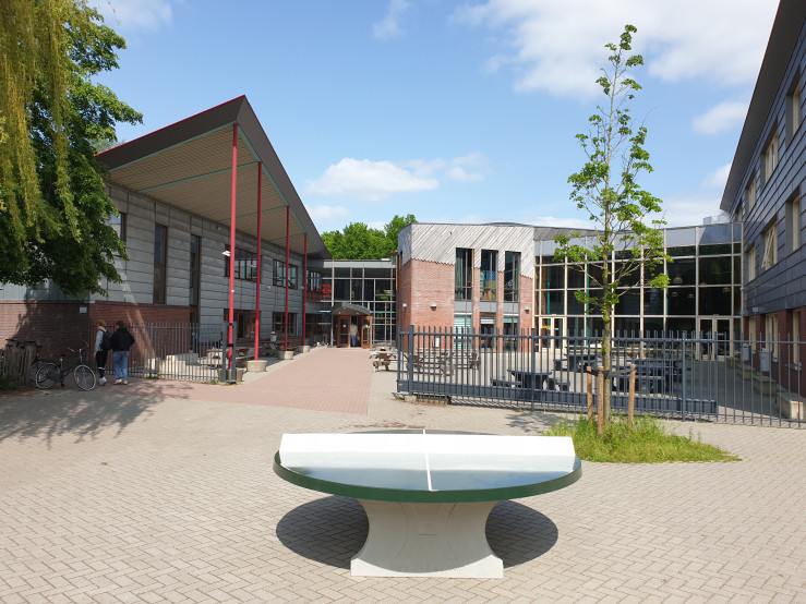 Rundt Bordtennisbord Grøn