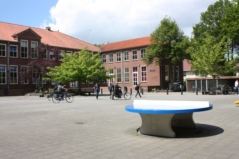 Rundt Bordtennisbord Blå