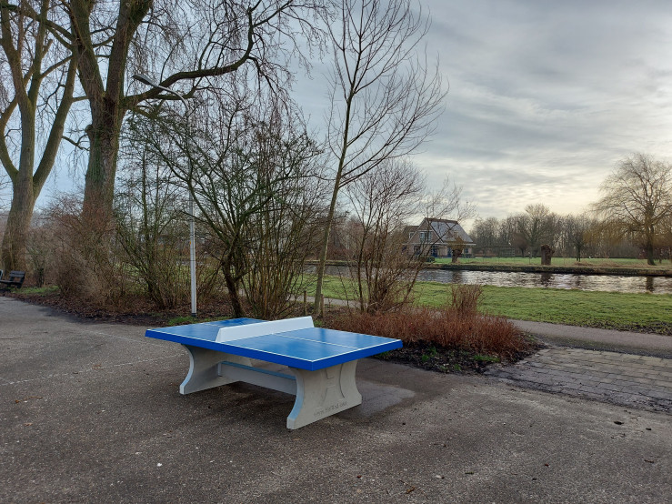 Bordtennisbord blå