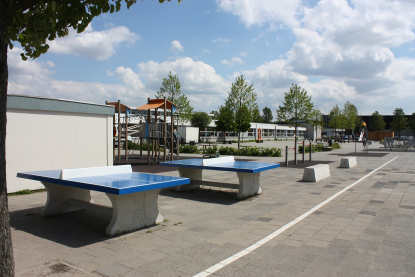 Bordtennisbord blå
