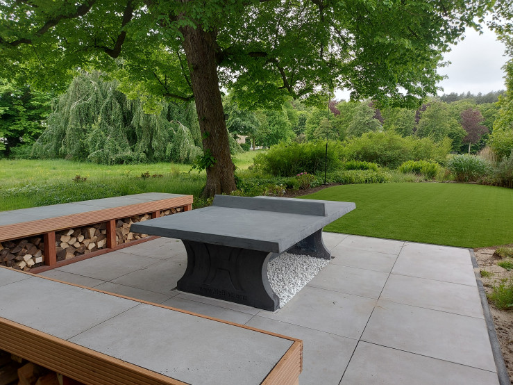 Bordtennisbord Antracit-Beton