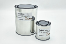 1 liter hvid maling