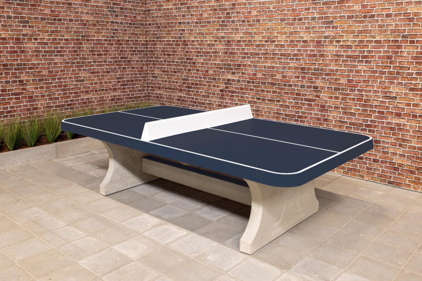 Afrundet Bordtennisbord Antracit