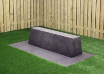 Betonbænk Antracit-Beton