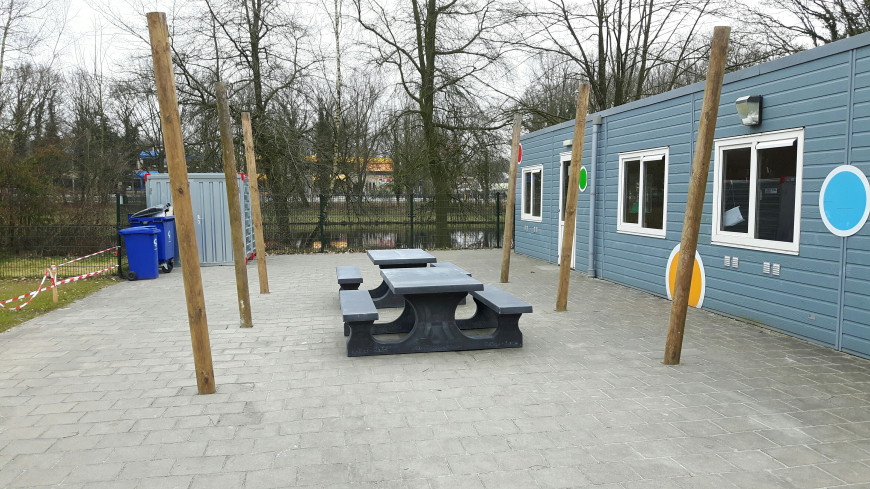 Standard Bordbænk Antracit-Beton