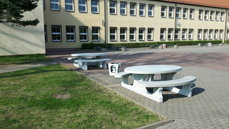 Standard Oval Bordbænk