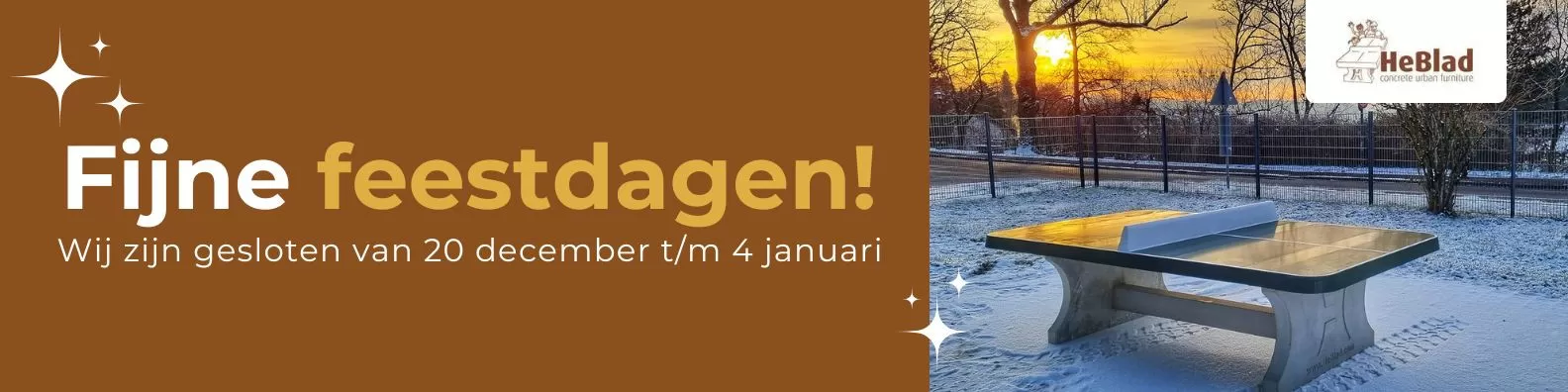 Vinterlukning 2025-2026.